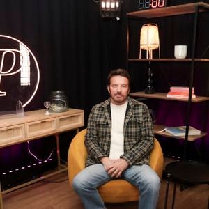 Samuel Le Bihan lors d'une interview exclusive pour "Purepeople"