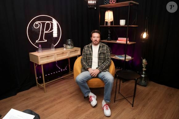 Samuel Le Bihan lors d'une interview exclusive pour "Purepeople"