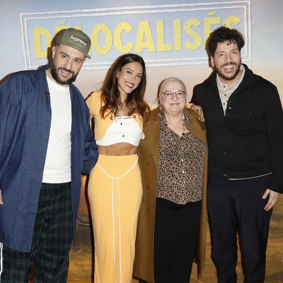 Ali Boughéraba, Vanessa Guide, Josiane Balasko, Redouane Bougheraba - Avant-Première du film "Délocalisés" à l'UGC Ciné Cité Bercy à Paris le 4 mars 2025. © Marc Ausset-Lacroix/Bestimage