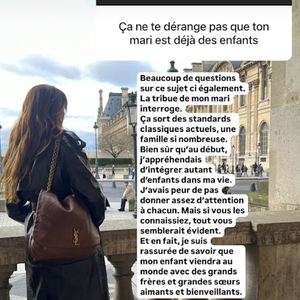 Malika Ménard, story Instagram