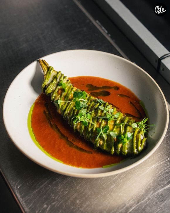 Alexy Algar-Denos, finaliste de "Top Chef", propose sa cuisine au restaurant éphémère Cramat'.