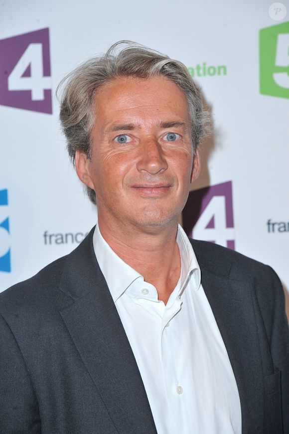 Nicolas Poincaré - Conférence de presse de rentrée de France Télévisions au Palais de Tokyo à Paris, le 26 août 2014.