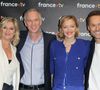 Un nouveau duo va notamment présenter la version du week-end 

Flavie Flament, Julien Arnaud, Maya Lauqué, Damien Thévenot - Photocall à l'occasion des 40 ans de l'émission "Télématin" au siège de France Télévisions à Paris le 6 février 2025. © Coadic Guirec/Bestimage
