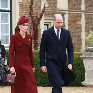 Le prince et la princesse de Galles (Le prince William, prince de Galles et Catherine "Kate" Middleton, princesse de Galles) arrivent pour recevoir le président américain Donald Trump et la première dame Melania Trump au château de Windsor à Windsor, Berkshire, au premier jour de leur deuxième visite d'État au Royaume-Uni. Photo par PA Photo/ Bestimage