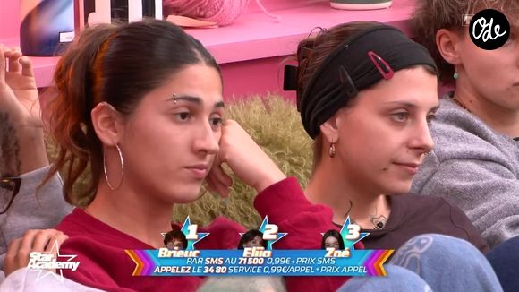 La rédaction mise sur le départ d’Elija lors du prime du samedi 24 octobre.

Zoé, Brieuc et Elija sont les trois nommés de cette nouvelle semaine au sein de la "Star Academy". Capture d'écran TF1