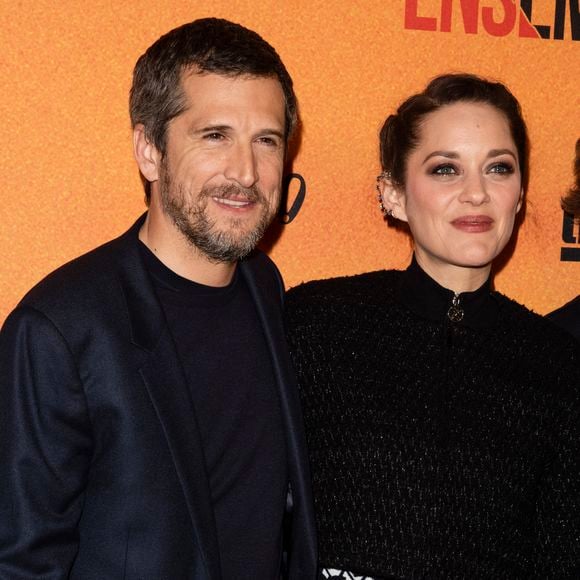 Guillaume Canet et sa compagne Marion Cotillard - Avant-première du film "Nous finirons ensemble" au Gaumont Opéra à Paris le 29 avril 2019. © Pierre Perusseau/Bestimage