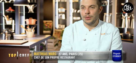 Son objectif est désormais de décrocher une nouvelle étoile Michelin.

Matthias lors de la demi-finale de "Top Chef 2021", sur M6.