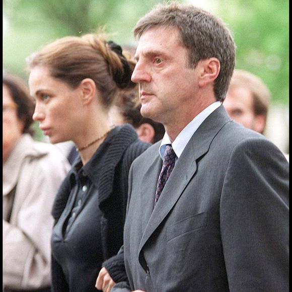 Emmanuelle Béart et Daniel Auteuil aux obsèques de Claude Sautet au cimetière du Montparnasse à Paris.
AGENCE / BESTIMAGE