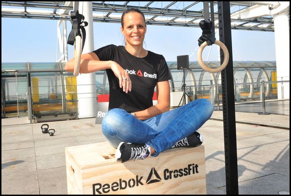 Laure Manaudou promotion du crossfit par Reebok en 2012  AGENCE / BESTIMAGE