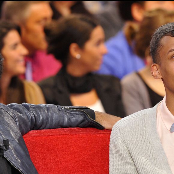 Jamel Debbouze et Stromae à "Vivement dimanche" en janvier 2011.
