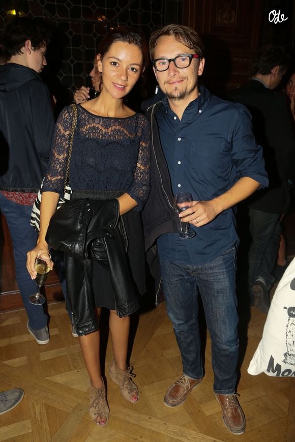 Lorant Deutsch et Marie-Julie Baup - Générale de la pièce "Nelson" au Théâtre de la porte Saint Martin - Paris le 12 septembre 2014 ©Bestimage