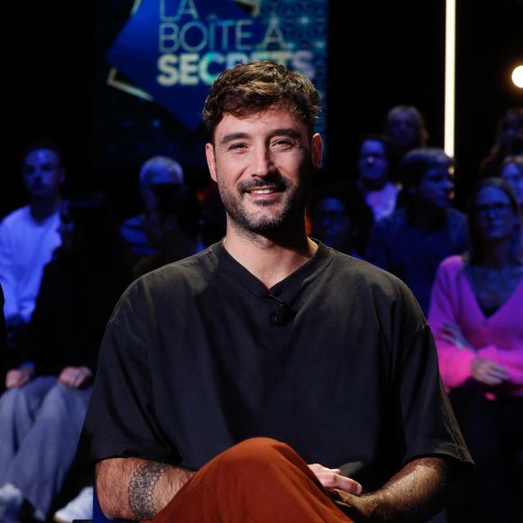 Exclusif - Jérémy Frérot - Enregistrement de l'émission "La Boîte à Secrets N°20" dans les studios de la Cité du Cinéma à Saint-Denis, présentée par F.Bollaert et diffusée le 10 janvier sur France 3
© Christophe Clovis / Bestimage