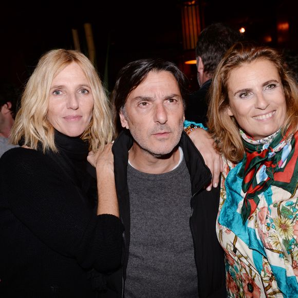 A savoir Yvan Attal à qui elle a donné la réplique dans le film "Les Patriotes"
Sandrine Kiberlain, Yvan Attal et Lisa Azuelos (réalisatrice) à l'after-party du film "Mon Bébé" au Buddha-Bar à Paris, France, le 11 mars 2019. Un évènement organisé par Five Eyes production. © Rachid Bellak/Bestimage