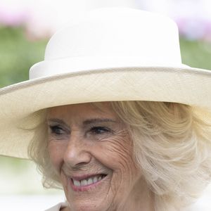 26 juillet 2025. La réunion hippique des King George & Queen Elizabeth Stakes à Ascot, en présence de Sa Majesté la reine Camilla (Camilla Parker Bowles, reine consort d’Angleterre). © GOFF INF / BESTIMAGE