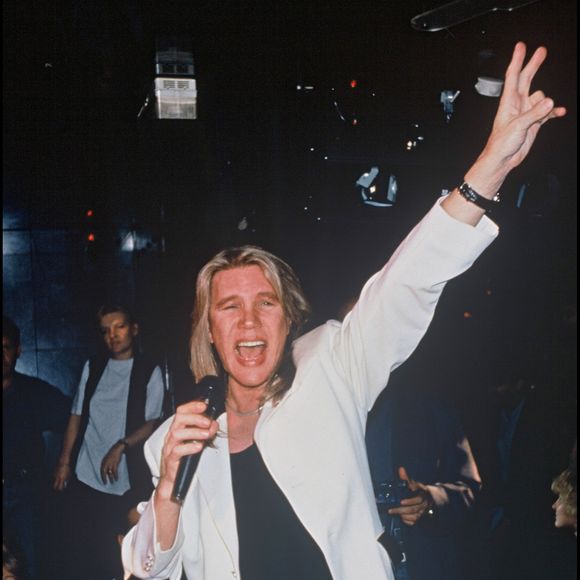 Archive - Patrick Juvet en concert à Paris, en 1994.

Photo : Philippe Baldini / Bestimage
