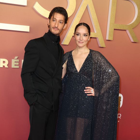 Pierre Niney, Anaïs Demoustier - Photocall de la 50ème édition de la cérémonie des César à l'Olympia à Paris, France, le 28 février 2025 © Dominique Jacovides - Olivier Borde / Bestimage