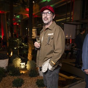 Exclusif - Paul Pairet lors de l'inauguration du Restaurant & Bar 19.20 by Norbert Tarayre à l'hôtel Prince de Galles à Paris le 10 octobre 2023.
Pierre Perusseau / Coadic Guirec / Bestimage