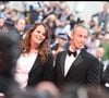 Une rupture qui s'était faite après que l'ancienne championne ait dû mettre un terme à sa seconde grossesse en raison de problèmes médicaux (ndlr : elle avait ainsi subi une IMG, Interruption Médicale de Grossesse).
Laure Manaudou et Frédérick Bousquet - Montée des marches du film "La princesse de Montpensier" lors du 63e Festival de Cannes le 16 mai 2010. © Rachid Bellak/Bestimage
