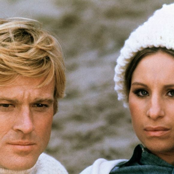 Archives - Barbra Streisand, Robert Redford sur le tournage du film "Nos plus belles années" 1973