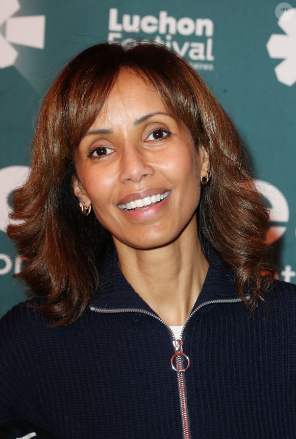Sonia Rolland sur le photocall du film "Crimes à Cluny" lors de la 25ème édition du Festival TV de Luchon le 6 février 2026. © Patrick Bernard/Bestimage