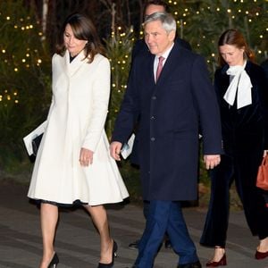 Carole Middleton, Michael Middleton - La famille royale d'Angleterre assiste à la messe "Together At Christmas Carol" à l'abbaye de Westminster à Londres, Royaume-Uni le 6 Décembre, 2024