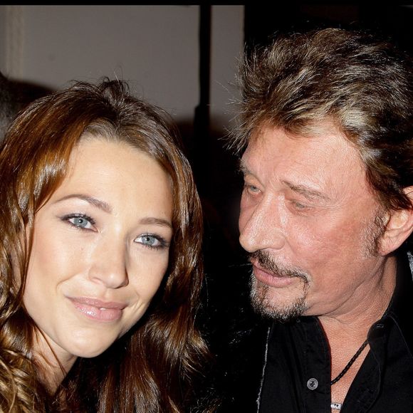 Laura Smet et son père Johnny Hallyday - Vernissage de l'exposition "Images et mode" du photographe Patrick Demarchelier au Petit Palais à Paris. © DOMINIQUE JACOVIDES / BESTIMAGE