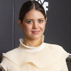 Isabelle Junot, fille du premier mari de Caroline de Hanovre Philippe Junot, fait la promotion d'une machine à café à Madrid le 17 novembre 2022.