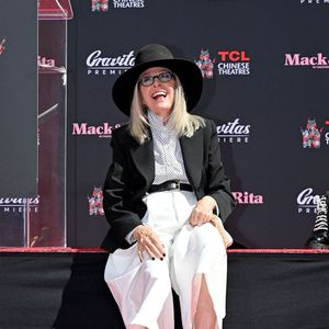 Cérémonie d'empreintes de mains et de pieds de Diane Keaton au TCL Chinese Theater à Hollywood, Los Angeles, CA, USA le 11 août 2022. Photo par Axelle Woussen/BauerGriffin/INSTARimages/ABACAPRESS.COM