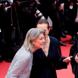 La princesse Caroline de Hanovre, Carole Bouquet - Montée des marches du film « Killers of the flower moon » lors du 76ème Festival International du Film de Cannes, au Palais des Festivals à Cannes. Le 20 mai 2023
© Jacovides-Moreau / Bestimage