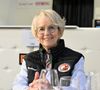 Elle cite l’exemple de Mary Berry en Angleterre, dont la succession avait été plus facilement assurée.

32ème édition d'AGECOTEL, le salon biennal des professionnels des CHR et Métiers de Bouche qui se tient au Palais des Expositions à Nice avec comme marraine Mercotte. © Bruno Bebert/Bestimage