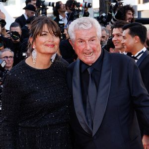 Valérie Perrin et son mari Claude Lelouch - Montée des marches du film " La vénus électrique " pour la cérémonie d'ouverture du 79ème Festival International du Film de Cannes, le 12 mai 2026. © Jacovides-Moreau /Bestimage