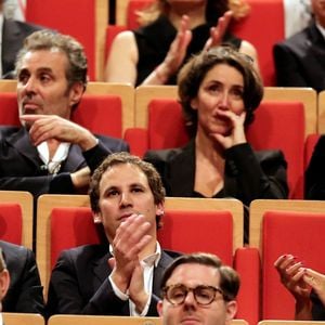 Tahar Rahim et Leila Bekhti à Lyon le 18 Octobre 2013 lors de la Remise du Prix Lumiere 2013 a Quentin Tarantino a l'amphitheatre du palais des Congres de Lyon. Photo par DOMINIQUE JACOVIDES / BESTIMAGE