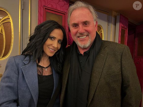 Philippe Risoli avec Fabienne Carat. Photo postée sur Instagram