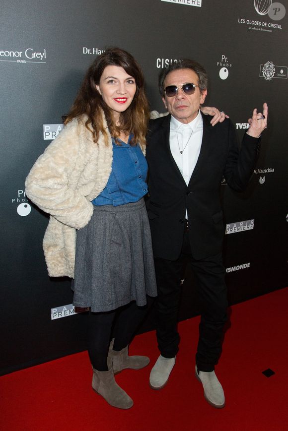 Candice de la Richardiere et Philippe Manoeuvre assistent à la 14e cérémonie du Globe De Cristal à la salle Wagram le 04 février 2019 à Paris, France. Photo by Nasser Berzane/ABACAPRESS.COM