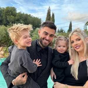 Jessica Thivenin et Thibault Garcia avec leurs enfants Maylone et Leewane