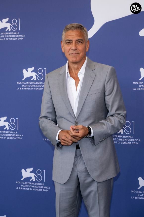 George Clooney au photocall du film "Wolfs" lors du 81ème festival international du film de Venise, la Mostra le 1er septembre 2024
SGP / BESTIMAGE