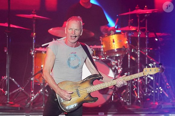 Sting sur scène à Madrid pour le concert Christmas by Starlite le 15 décembre 2023.

© Alterfotos / Panoramic / Bestimage