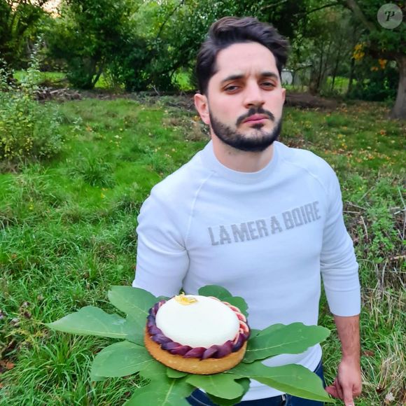 Merouan Bounekraf, candidat de la dixième saison de "Top Chef". Capture d'écran Instagram