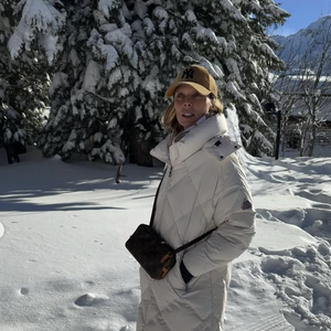Sylvie Tellier au ski avec sa familles pour les fêtes de fin d'année. Instagram