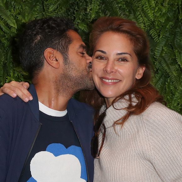 Jamel Debbouze et sa femme Mélissa Theuriau lors d'un vide grenier caritatif au profit de l'association "CéKeDuBonheur", association présidée par Hélène Sy, le 2 octobre 2016 à Paris.

© Cyril Moreau/Bestimage