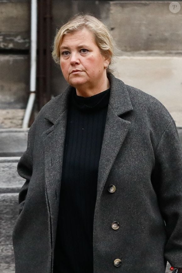 Céline Lasek, l'avocate de Pierre Palmade arrive à la Cour d’appel de Paris le 24 février 2023© Christophe Clovis/Bestimage