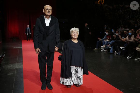 Benoist Gérard et sa femme Mimie Mathy - Cérémonie d'ouverture du Festival Lumière 2021 à Lyon le 9 octobre 2021.
© Pascal Fayolle/ Bestimage