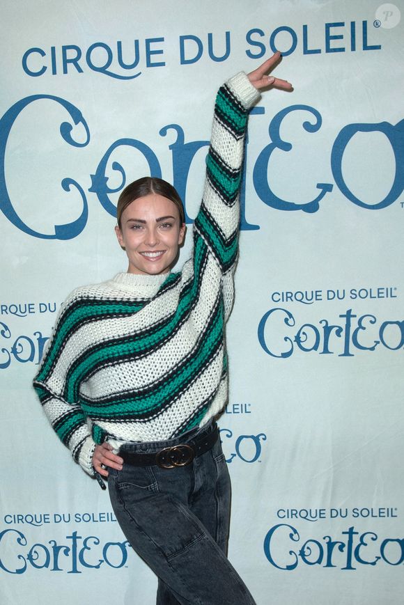Ines Vandamme assistant au Photocall du spectacle Corteo du Cirque du Soleil Ouverture à l'hôtel Accor Arena Bercy à Paris, France, le 12 décembre 2019. Photo by AuroreMarechal/ABACAPRESS.COM