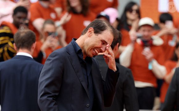 Ils ont assisté à un vibrant hommage rendu à Rafael Nada.
Rafael Nadal - Hommage à Rafael Nadal lors des internationaux de France de tennis à Roland Garros le 25 mai 2025.

© Dominique Jacovides / Cyril Moreau / Bestimage