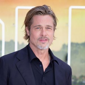 Brad Pitt à l'avant-première du film "Once Upon a Time in Hollywood" au Odeon Leicester Square à Londres, le 30 juillet 2019. Crédit Bestimage