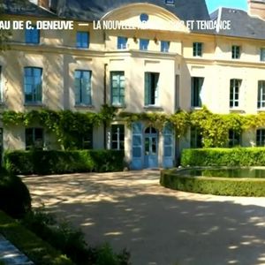 Le domaine de Catherine Deneuve en Normandie. @ TF1 / 50'Inside