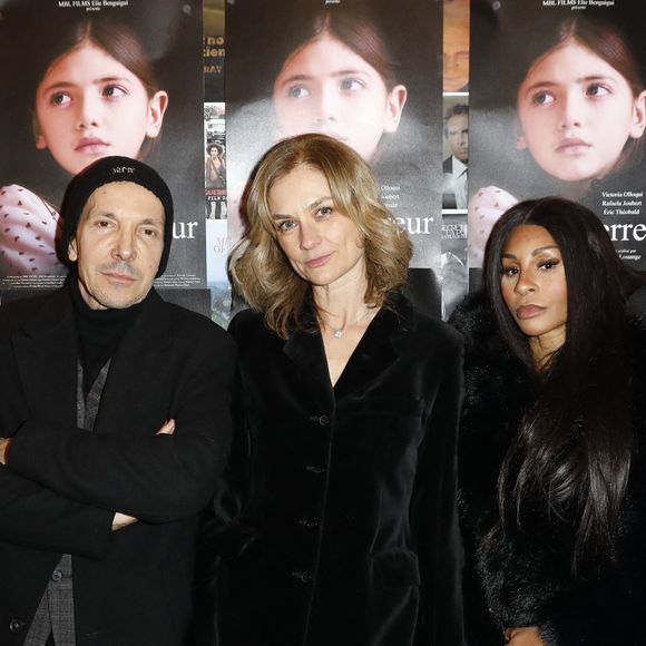 Exclusif - Michel Ressiga, Pascale Louange, Mia Frye lors de la projection du premier court-métrage de Pascale Louange "L'erreur" au cinéma Le Christine à Paris le 21 janvier 2025. "L'Erreur", lorsque l'enfant est victime de l'aliénation maternelle. Un film bouleversant.

© Marc Ausset-Lacroix / Bestimage