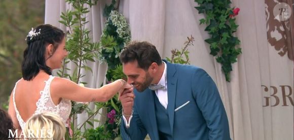 Jauffrey et Cyndie dans "Mariés au premier regard 2022", le 16 mai sur M6.

Photo : M6