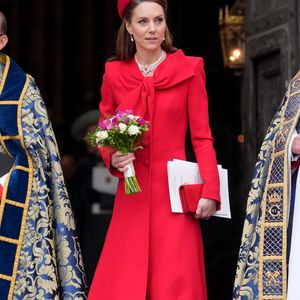 Catherine (Kate) Middleton, princesse de Galles - La famille royale d'Angleterre célèbre le 76ème Commonwealth Day à l'abbaye de Westminster à Londres le 10 mars 2025. ©Julien Burton/ Bestimage