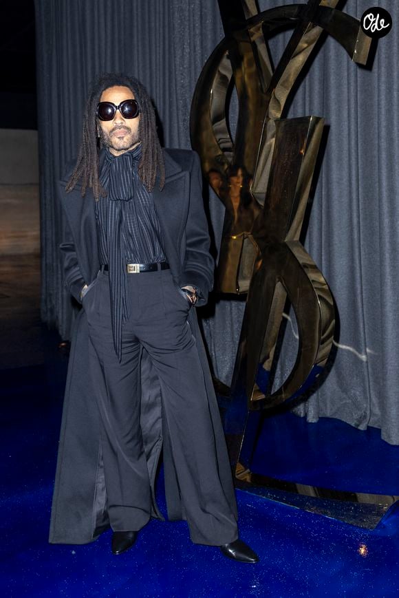 Lenny Kravitz - Photo Call pour Le Défilé -Saint Laurent lors de la Fashion Week  à Paris le 24 septembre 2024. 

© Olivier Borde /Bestimage